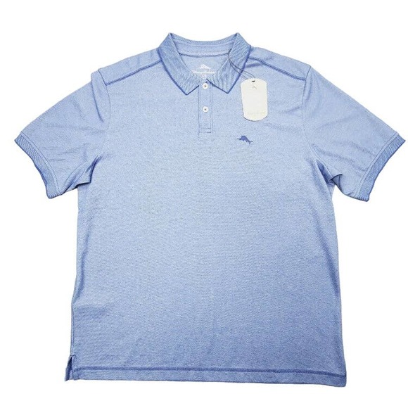 Tommy Bahama Other - TOMMY BAHAMA SHORT SLEEVE POLO BLUE SPLASH SIZE XL NWT